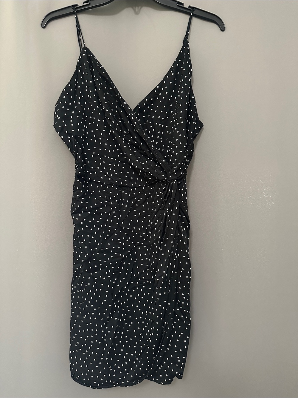 Volcom | Polka Dot Mini Wrap Dress